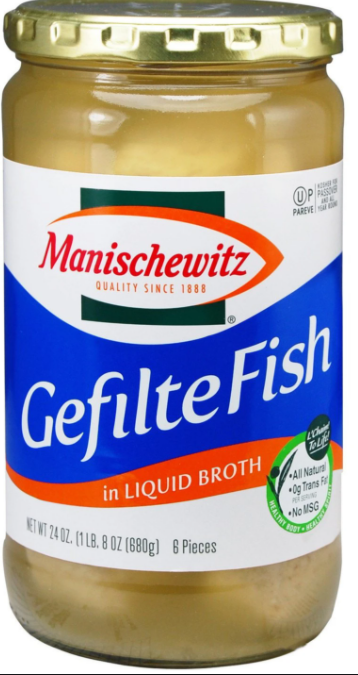 manischewitz gefilte fish in lquid